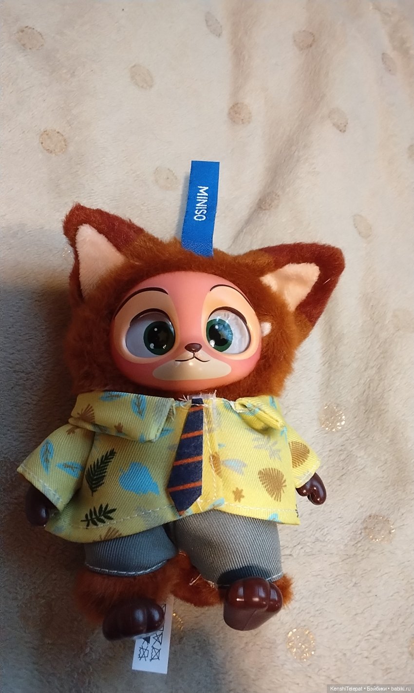 Лабубу, который произошёл от лисы, буквально