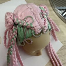 Парик для кукол 10.5-11.5