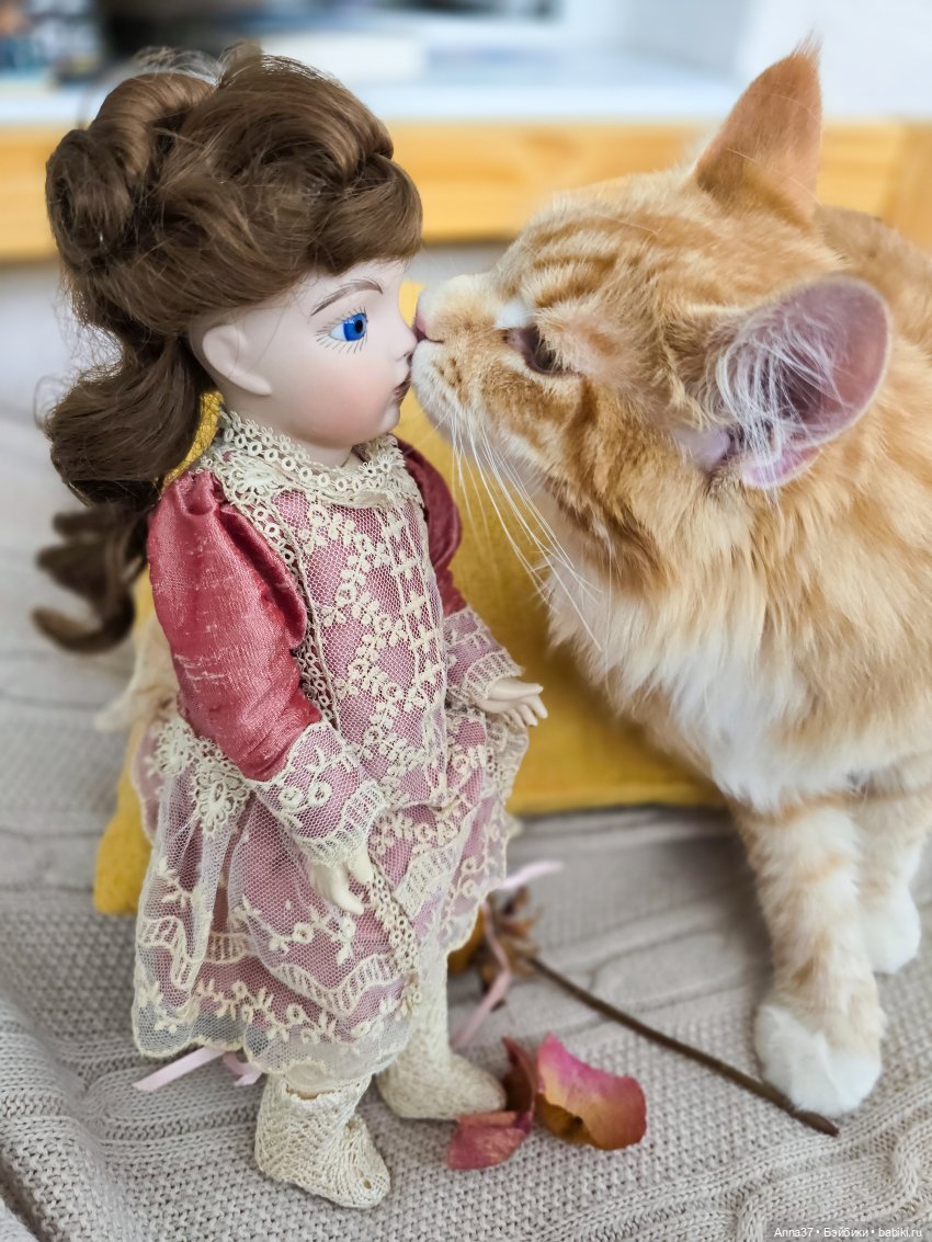 Мечтательная Брю — Редкие антикварные куклы и реплики: воск (фото 6)