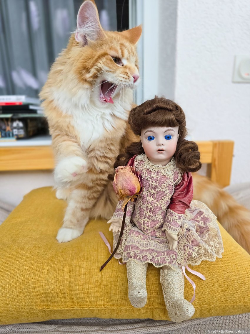 Мечтательная Брю — Редкие антикварные куклы и реплики: воск
