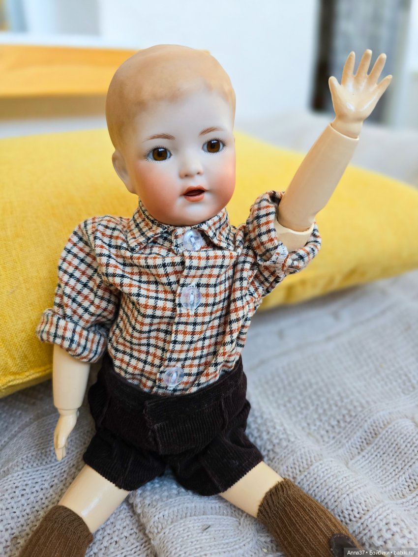 Новые куклы Simon&Halbig — Антикварные куклы Simon & Halbig (S&H): Симон Хальбиг (фото 3)