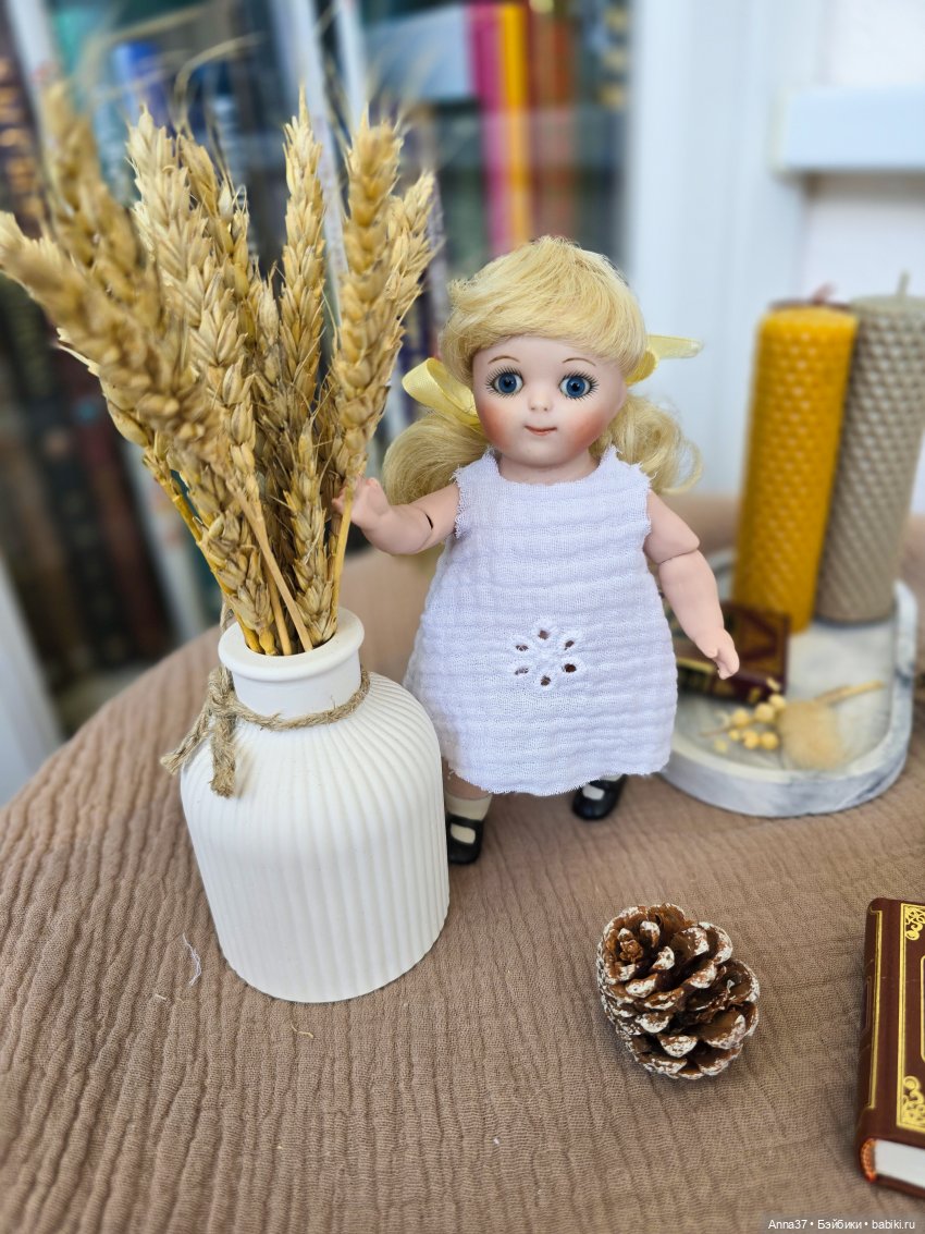 Первое платье — Одежда и обувь для кукол своими руками: фото (фото 2)