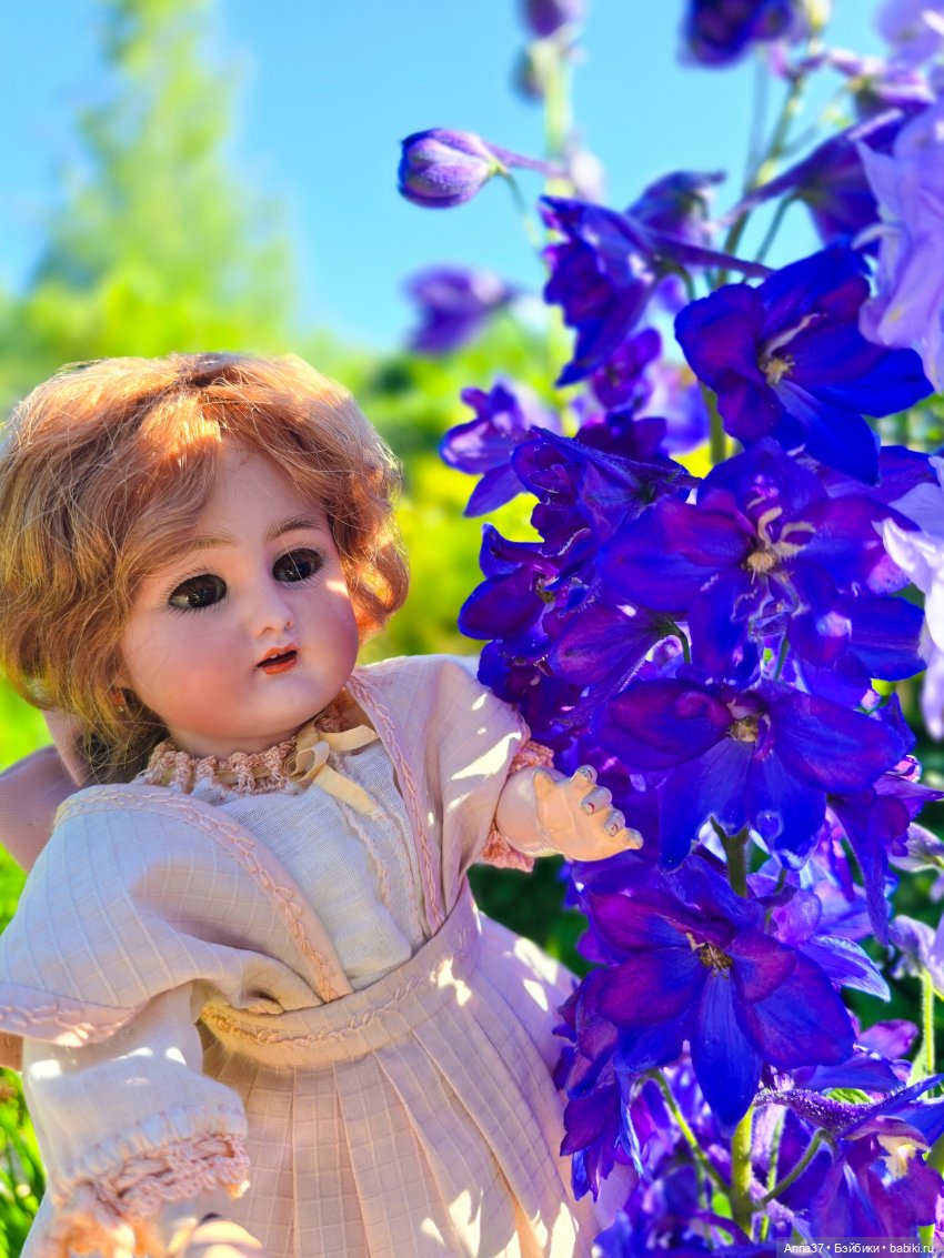 Эллин на природе — Антикварные куклы Simon & Halbig (S&H): Симон Хальбиг (фото 5)