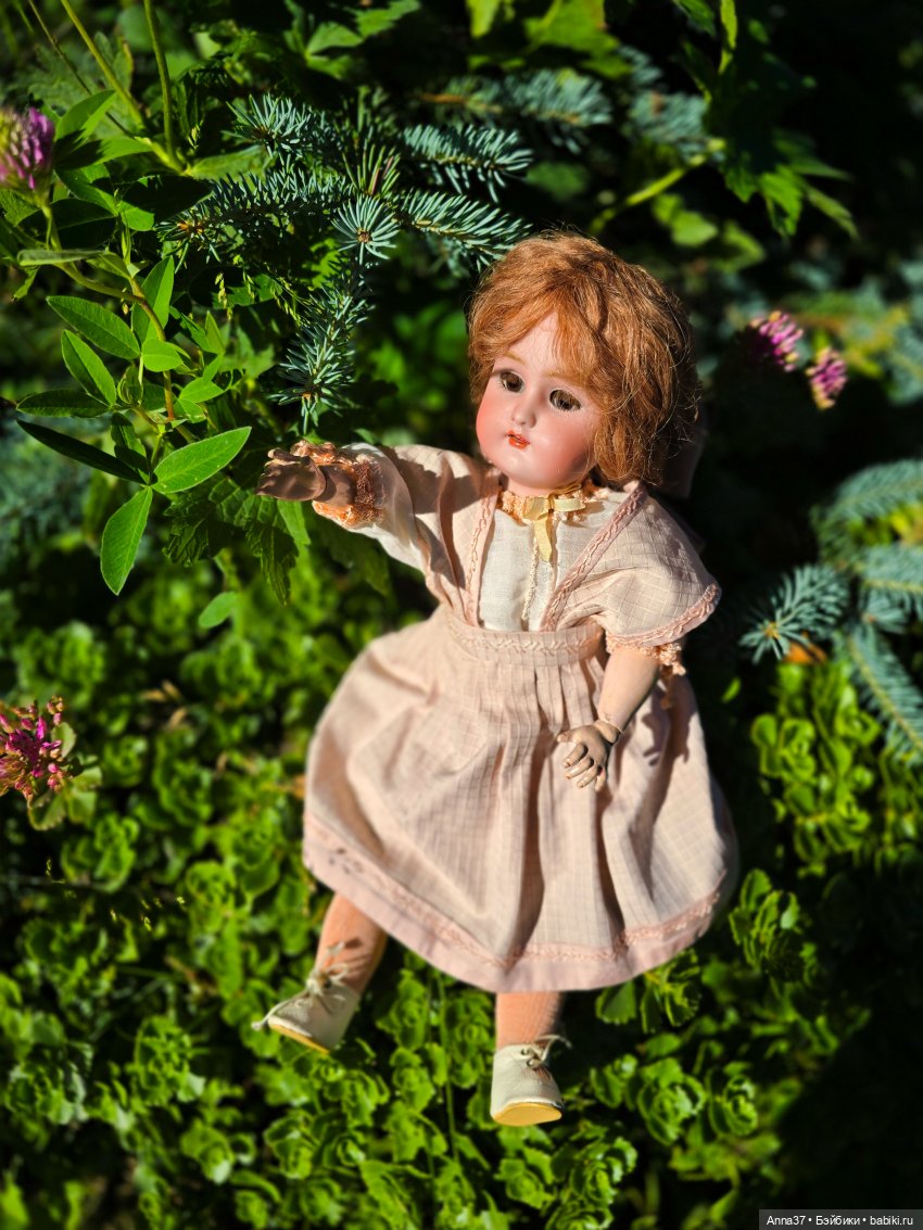 Эллин на природе — Антикварные куклы Simon & Halbig (S&H): Симон Хальбиг (фото 3)