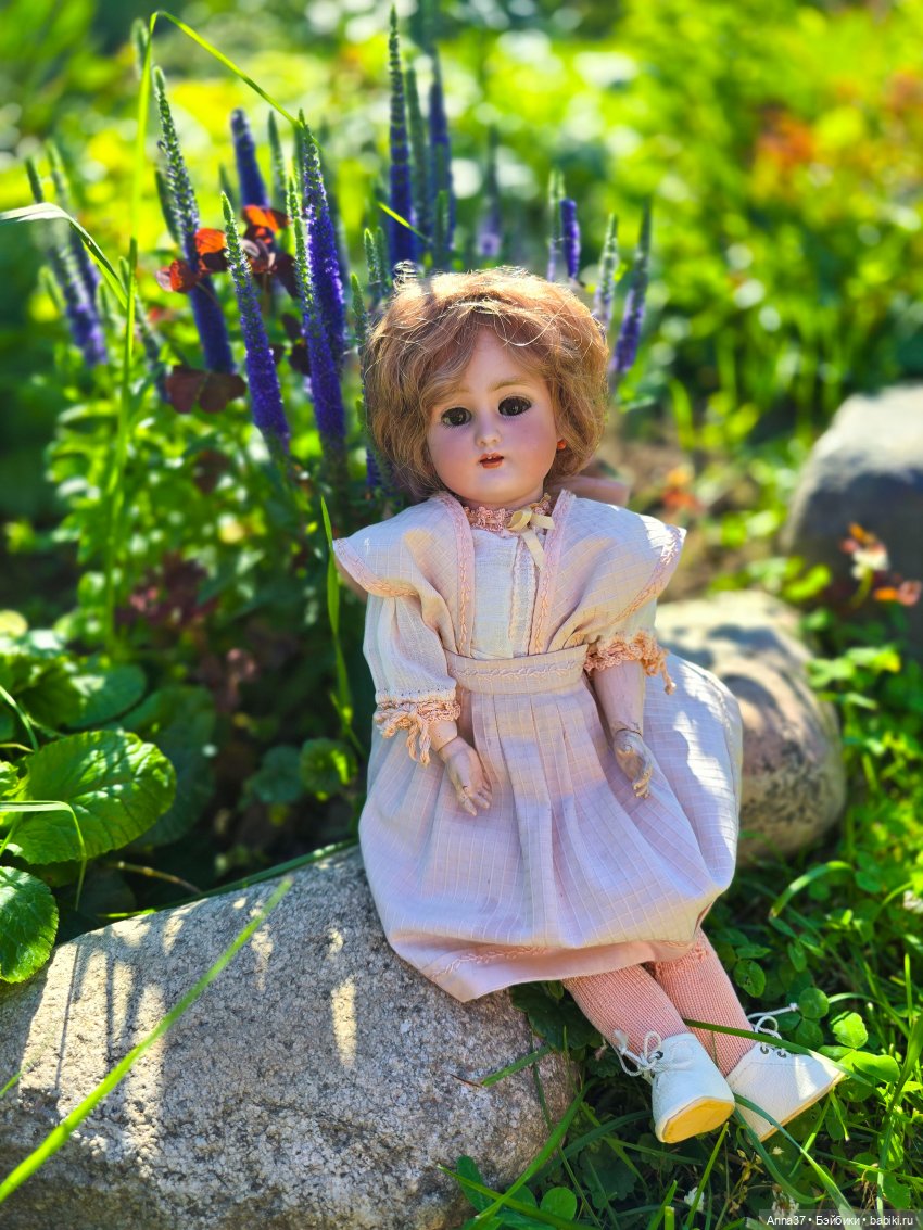 Эллин на природе — Антикварные куклы Simon & Halbig (S&H): Симон Хальбиг