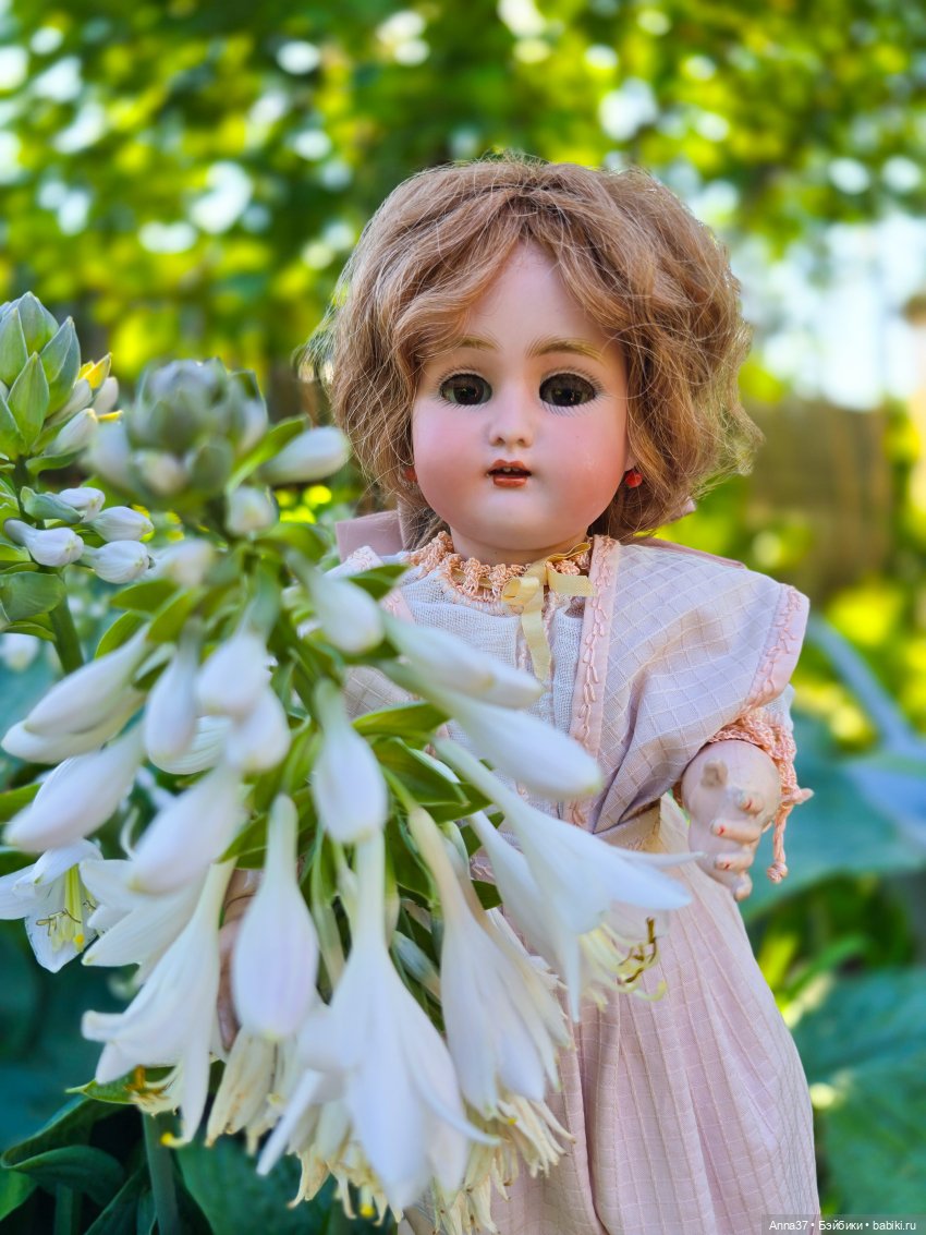 Эллин на природе — Антикварные куклы Simon & Halbig (S&H): Симон Хальбиг (фото 6)