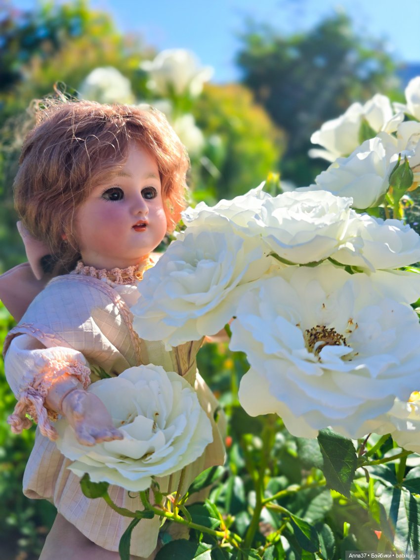 Эллин на природе — Антикварные куклы Simon & Halbig (S&H): Симон Хальбиг (фото 8)