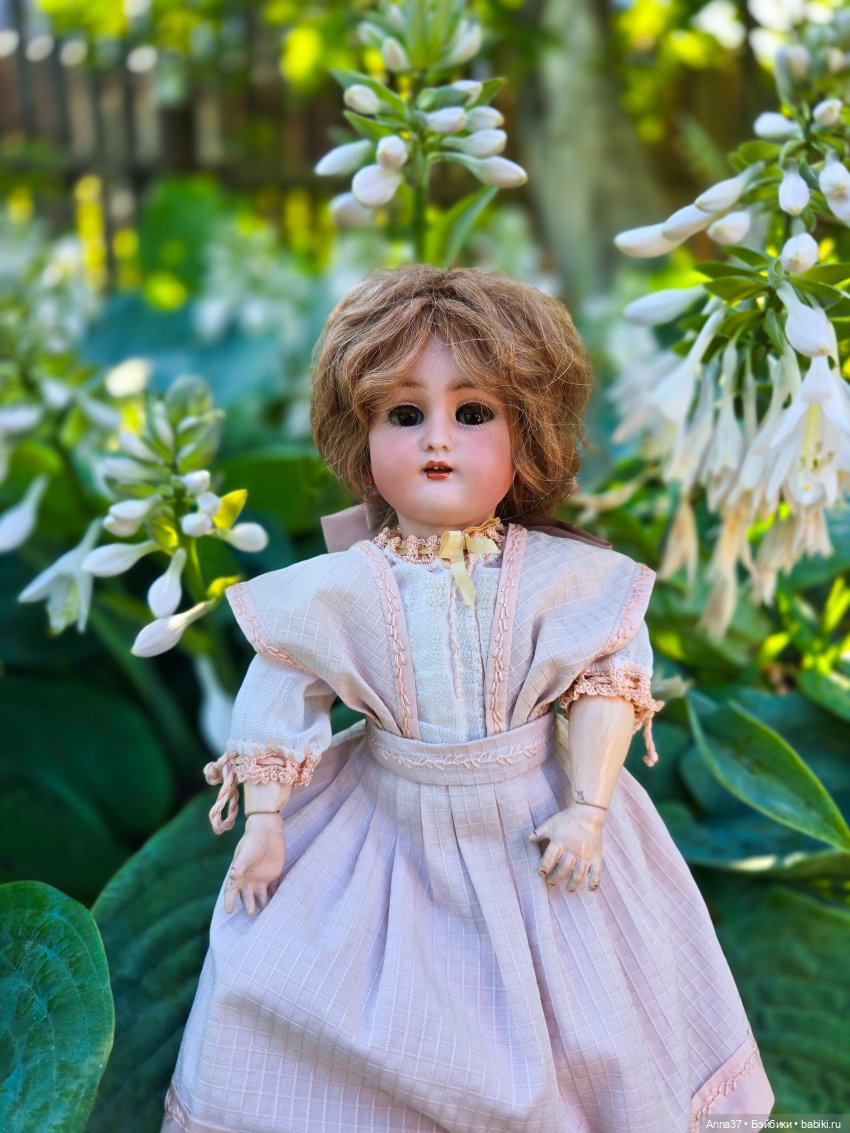 Эллин на природе — Антикварные куклы Simon & Halbig (S&H): Симон Хальбиг (фото 7)