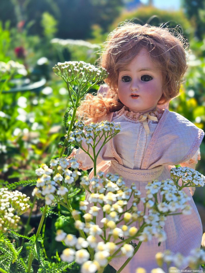 Эллин на природе — Антикварные куклы Simon & Halbig (S&H): Симон Хальбиг