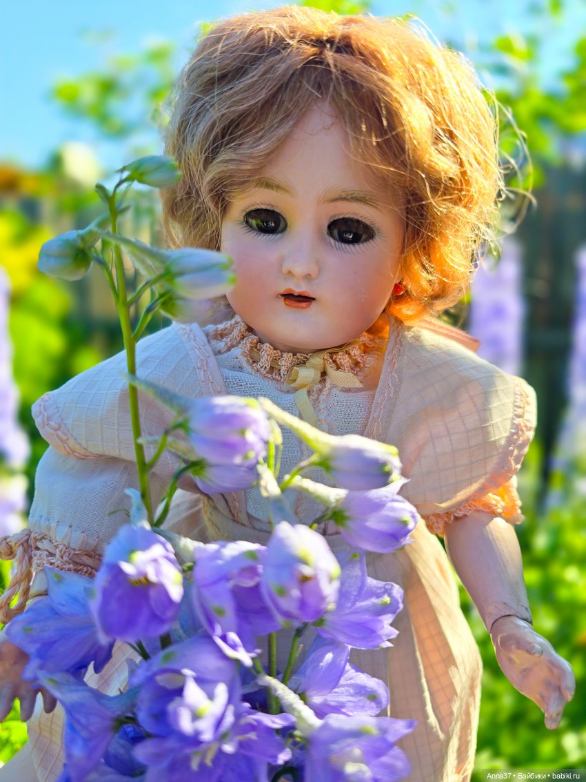 Эллин на природе — Антикварные куклы Simon & Halbig (S&H): Симон Хальбиг (фото 4)