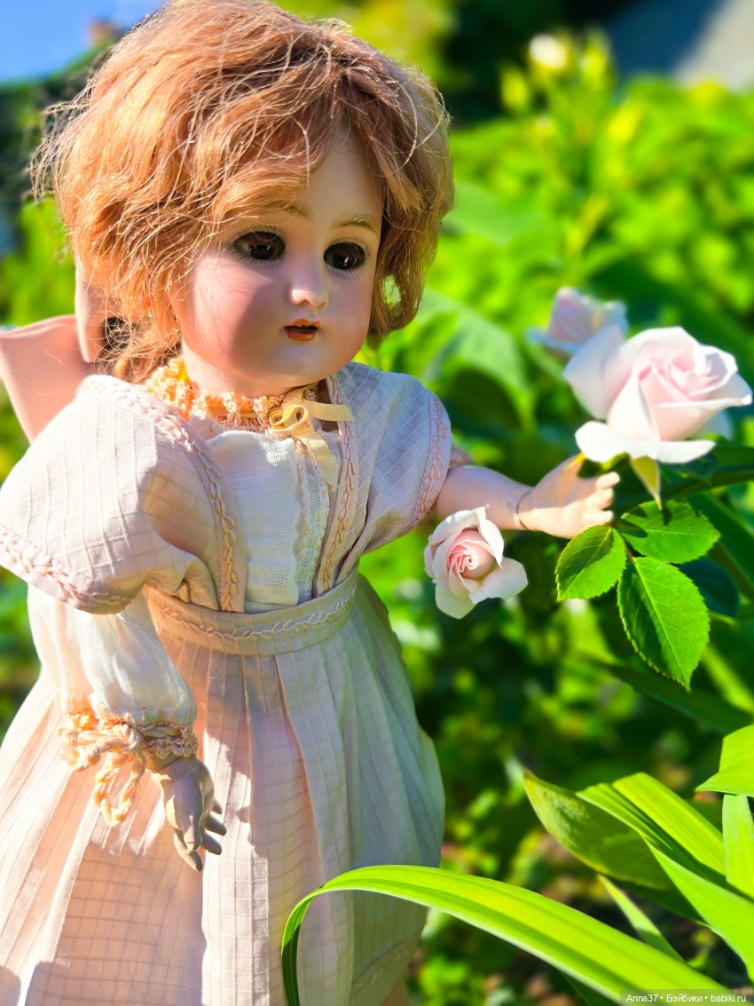 Эллин на природе — Антикварные куклы Simon & Halbig (S&H): Симон Хальбиг (фото 9)