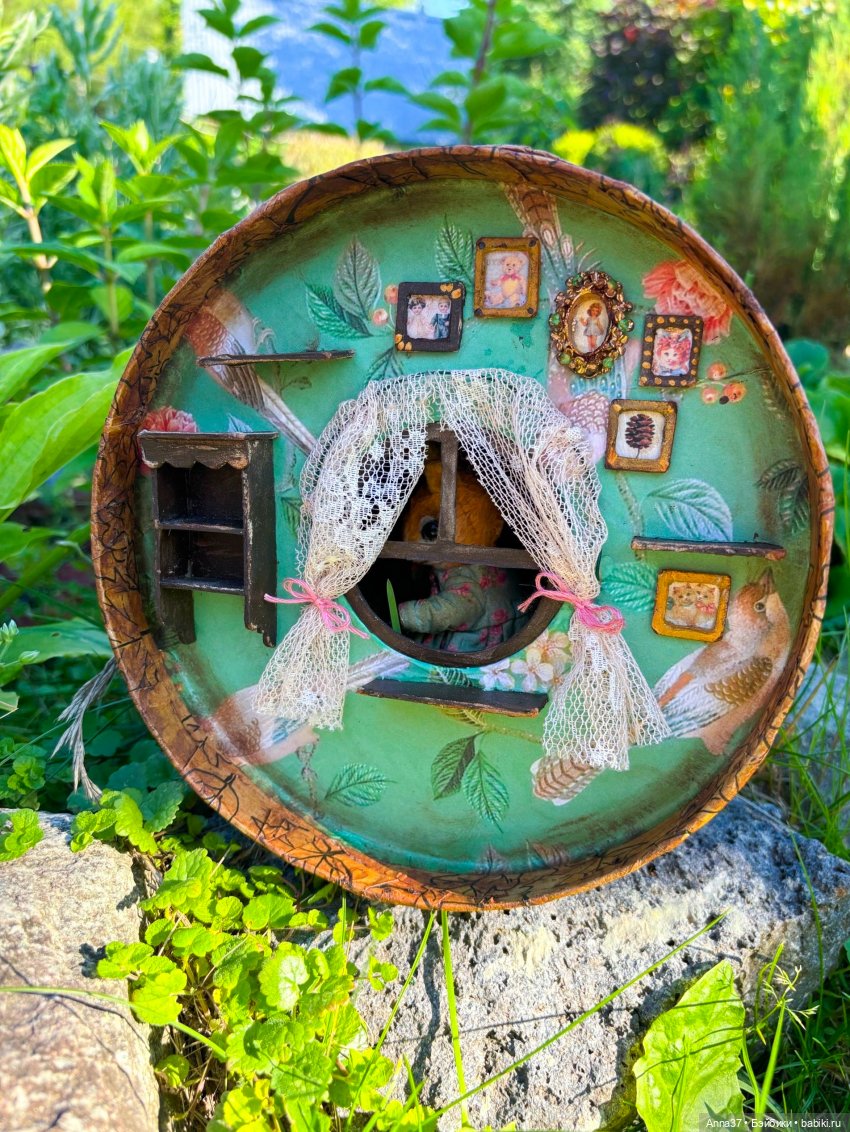 В гости к белочкам — Авторские мишки Тедди и друзья: фото (фото 5)