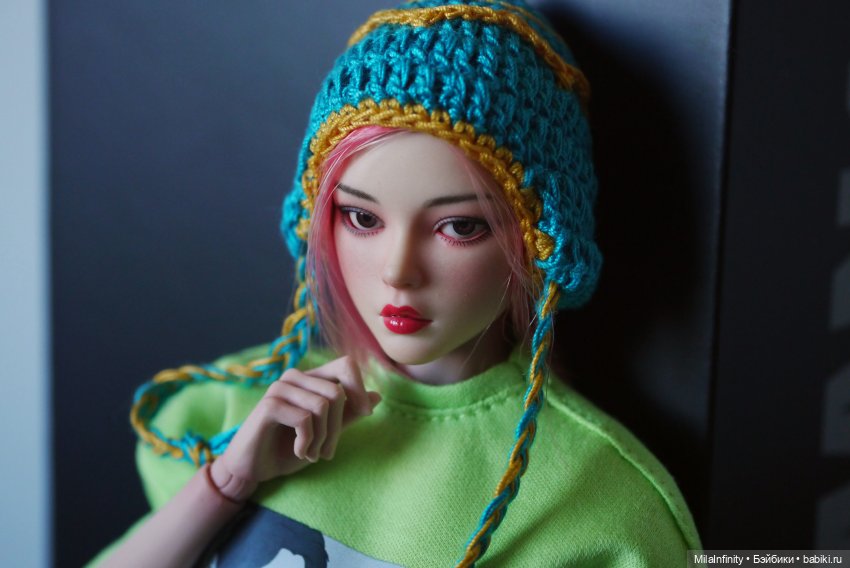 Новенькая Cuby Girl Pinkhair TrickyMan12