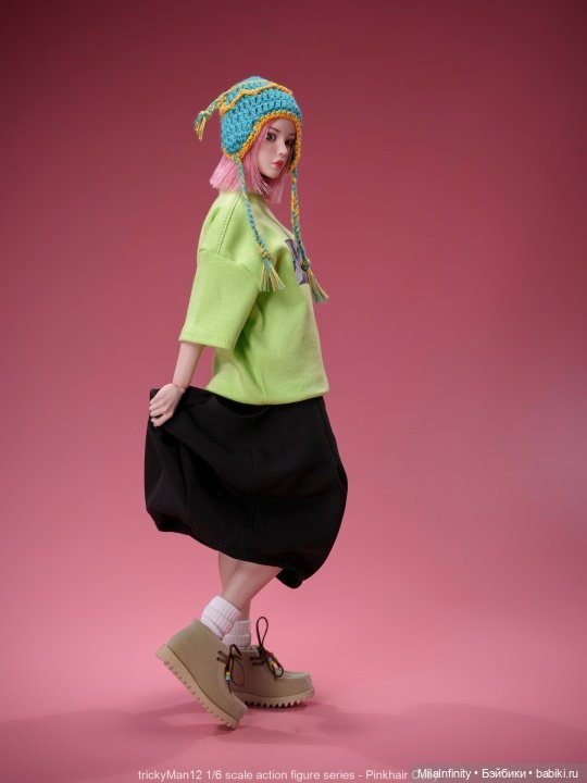 Новенькая Cuby Girl Pinkhair TrickyMan12 (фото 4)