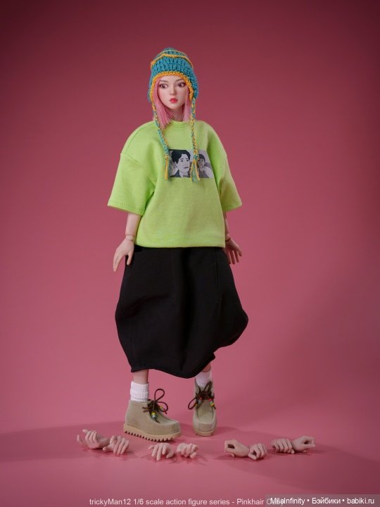 Новенькая Cuby Girl Pinkhair TrickyMan12 (фото 3)