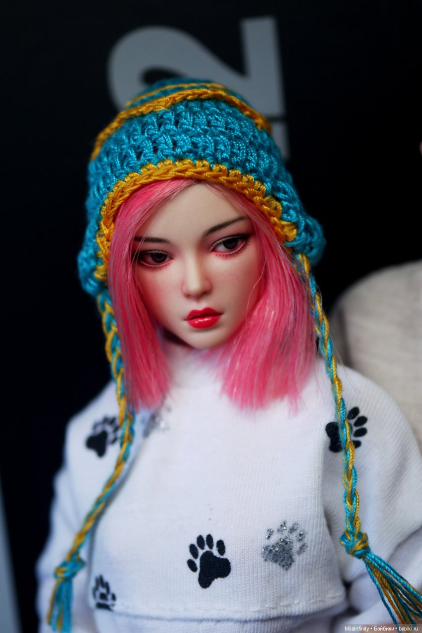 Новенькая Cuby Girl Pinkhair TrickyMan12
