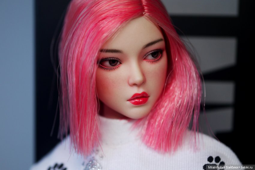 Новенькая Cuby Girl Pinkhair TrickyMan12