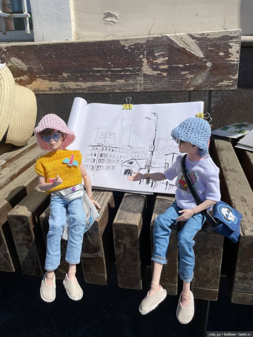 Открываем сезон пленеров — Куклы BTS (БТС) от Mattel: K (фото 6)