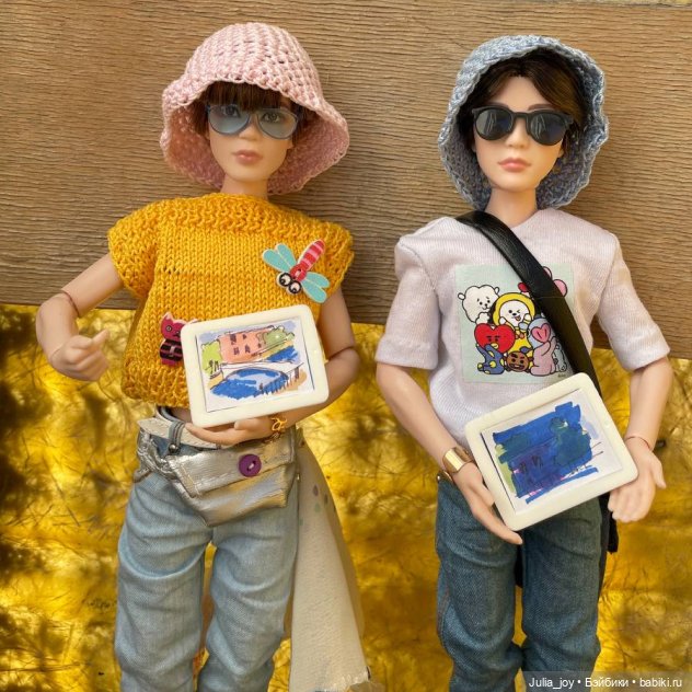 Открываем сезон пленеров — Куклы BTS (БТС) от Mattel: K (фото 7)