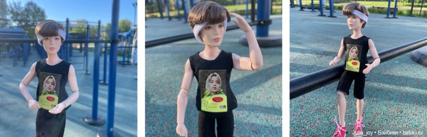 Уличные тренировки — Куклы BTS (БТС) от Mattel: K (фото 4)