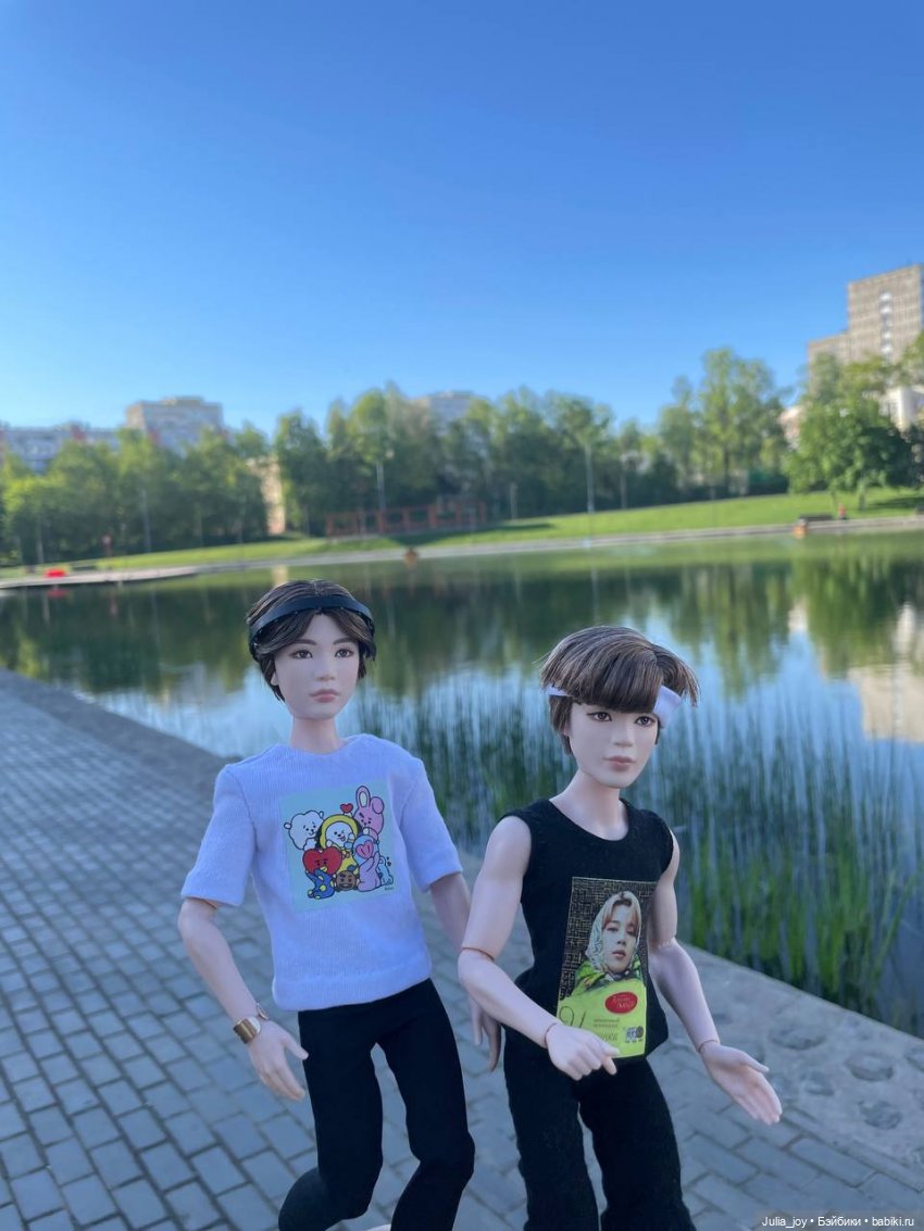Уличные тренировки — Куклы BTS (БТС) от Mattel: K (фото 9)