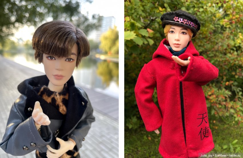 Осенние краски-раскраски — Куклы BTS (БТС) от Mattel: K