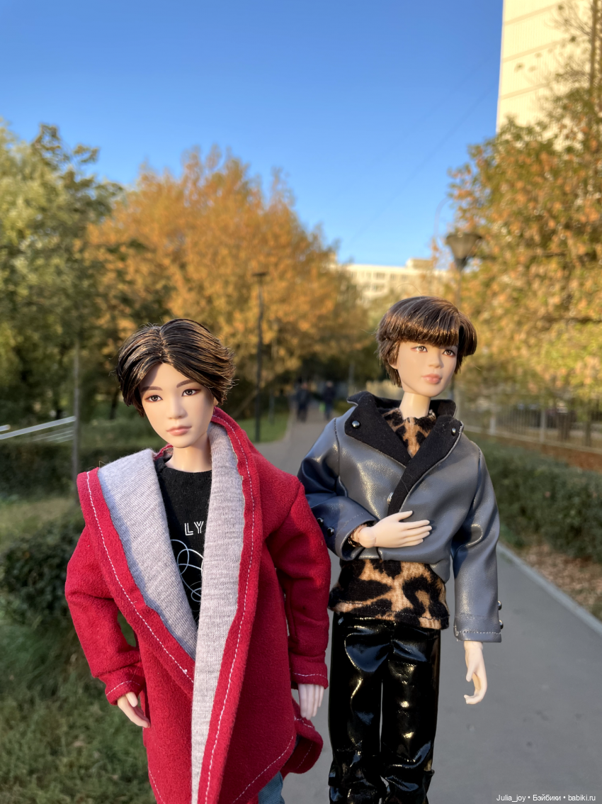 Осенние краски-раскраски — Куклы BTS (БТС) от Mattel: K