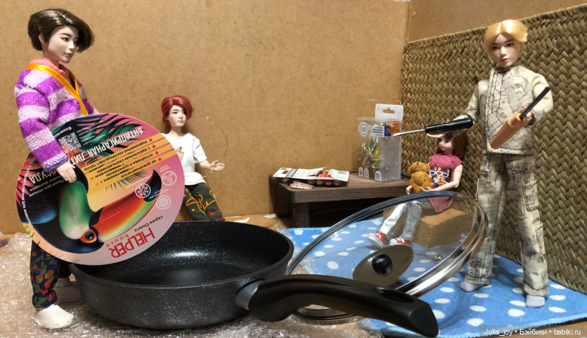 Мы купили сковородку… — Куклы BTS (БТС) от Mattel: K (фото 2)