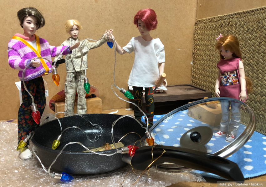 Мы купили сковородку… — Куклы BTS (БТС) от Mattel: K (фото 3)