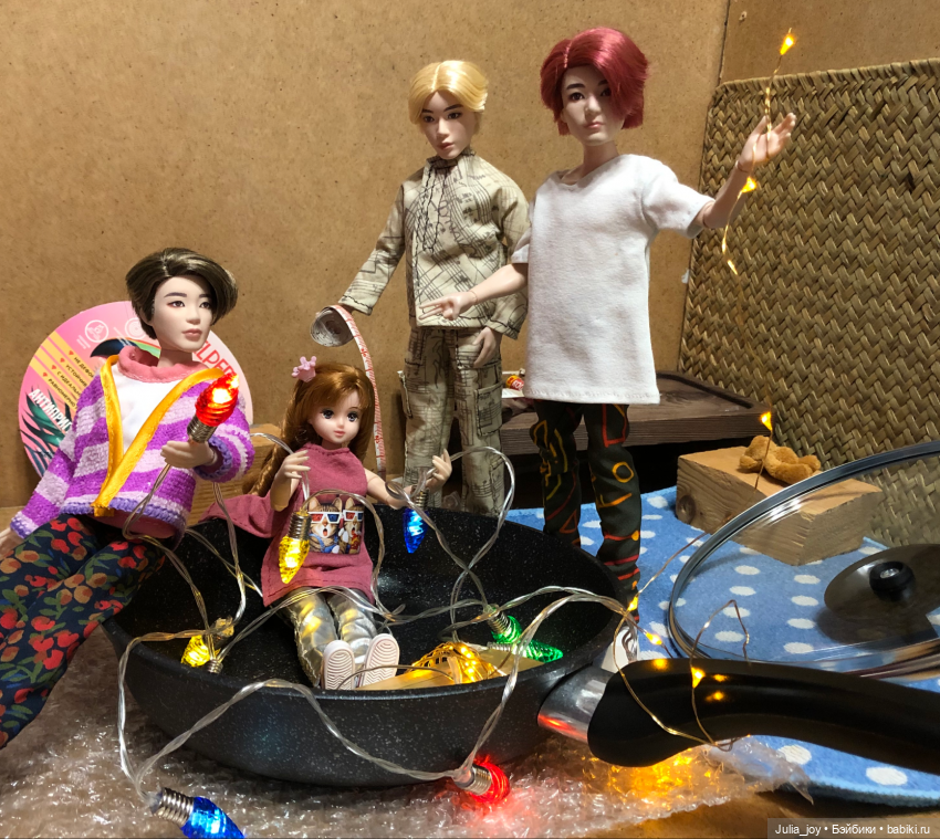 Мы купили сковородку… — Куклы BTS (БТС) от Mattel: K (фото 8)