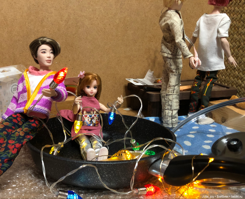 Мы купили сковородку… — Куклы BTS (БТС) от Mattel: K (фото 7)