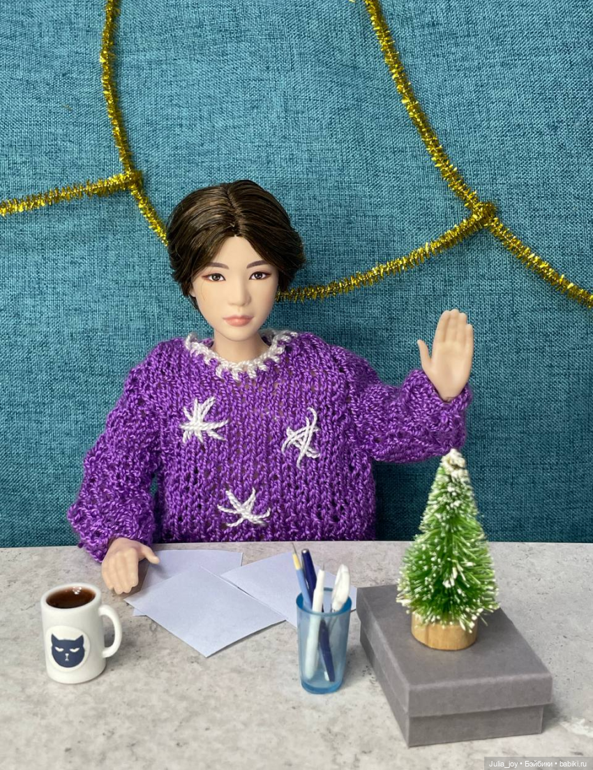 Эфир от Шуги — Куклы BTS (БТС) от Mattel: K