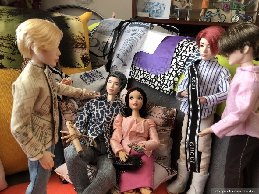 Посылка для Белки — Куклы BTS (БТС) от Mattel: K