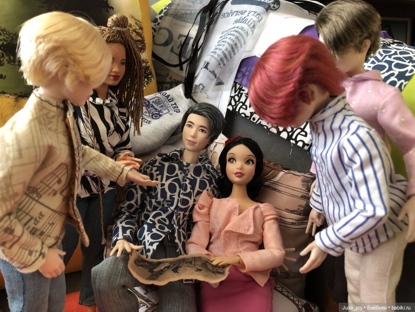 Посылка для Белки — Куклы BTS (БТС) от Mattel: K