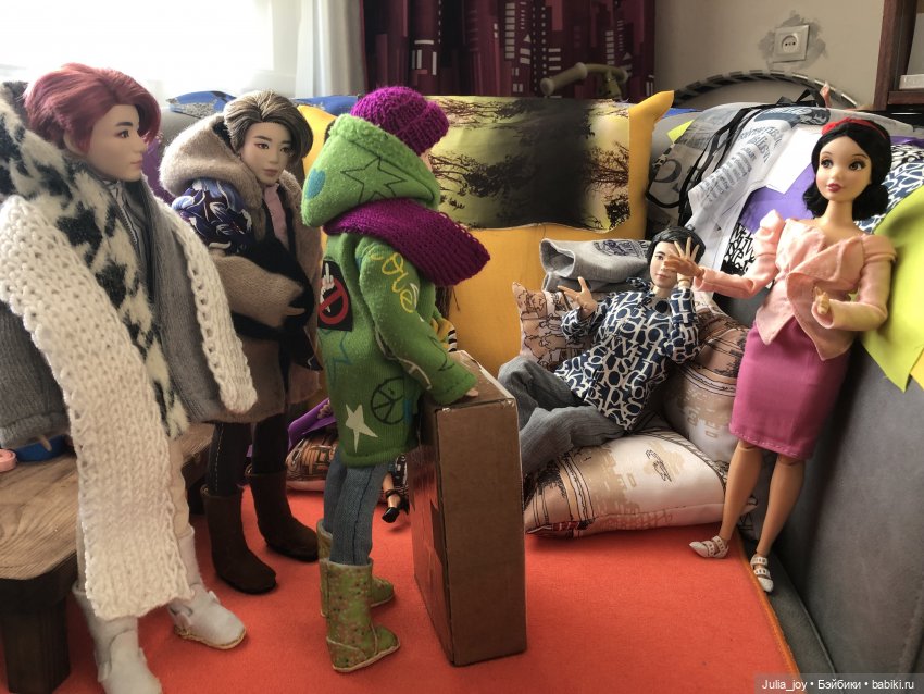 Посылка для Белки — Куклы BTS (БТС) от Mattel: K (фото 9)