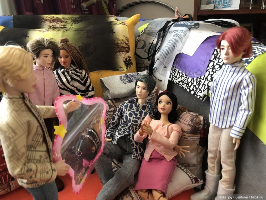 Посылка для Белки — Куклы BTS (БТС) от Mattel: K