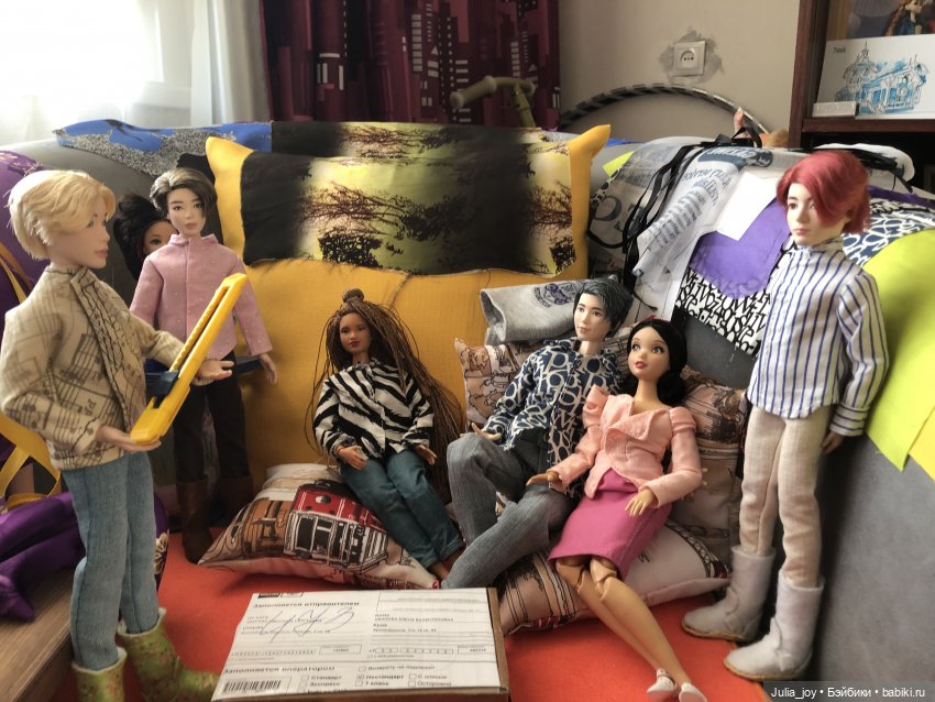 Посылка для Белки — Куклы BTS (БТС) от Mattel: K