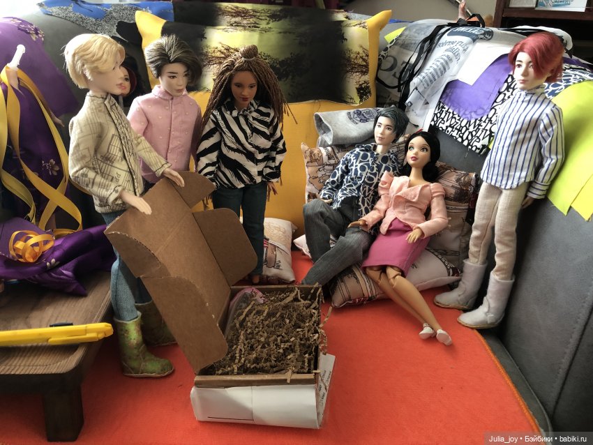 Посылка для Белки — Куклы BTS (БТС) от Mattel: K