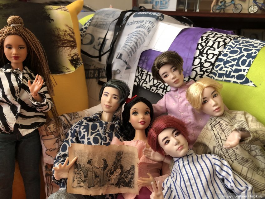 Посылка для Белки — Куклы BTS (БТС) от Mattel: K