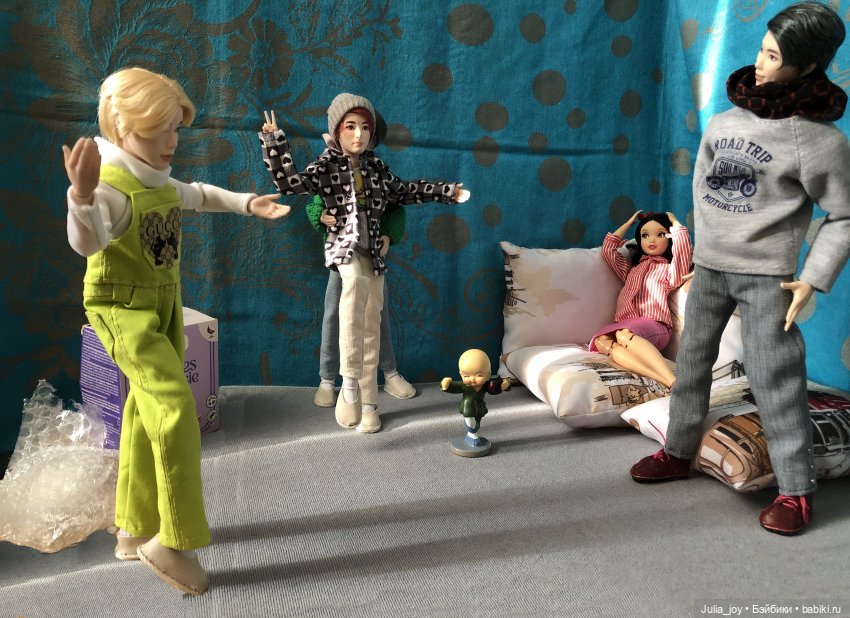 Шаолиньский пацан — Куклы BTS (БТС) от Mattel: K (фото 7)