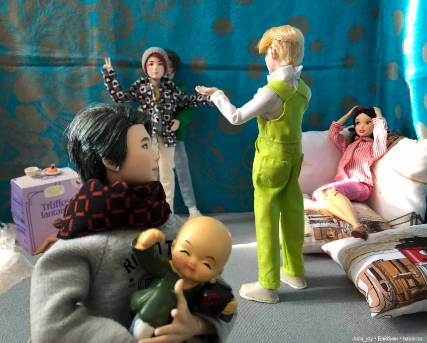 Шаолиньский пацан — Куклы BTS (БТС) от Mattel: K (фото 8)