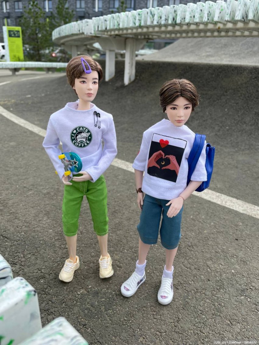 Вайб выходного дня — Куклы BTS (БТС) от Mattel: K