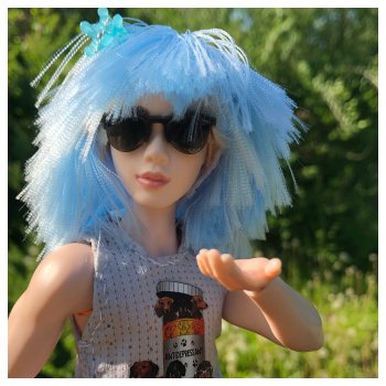 Мальвина?! Нет. Это Прекрасный Принц.