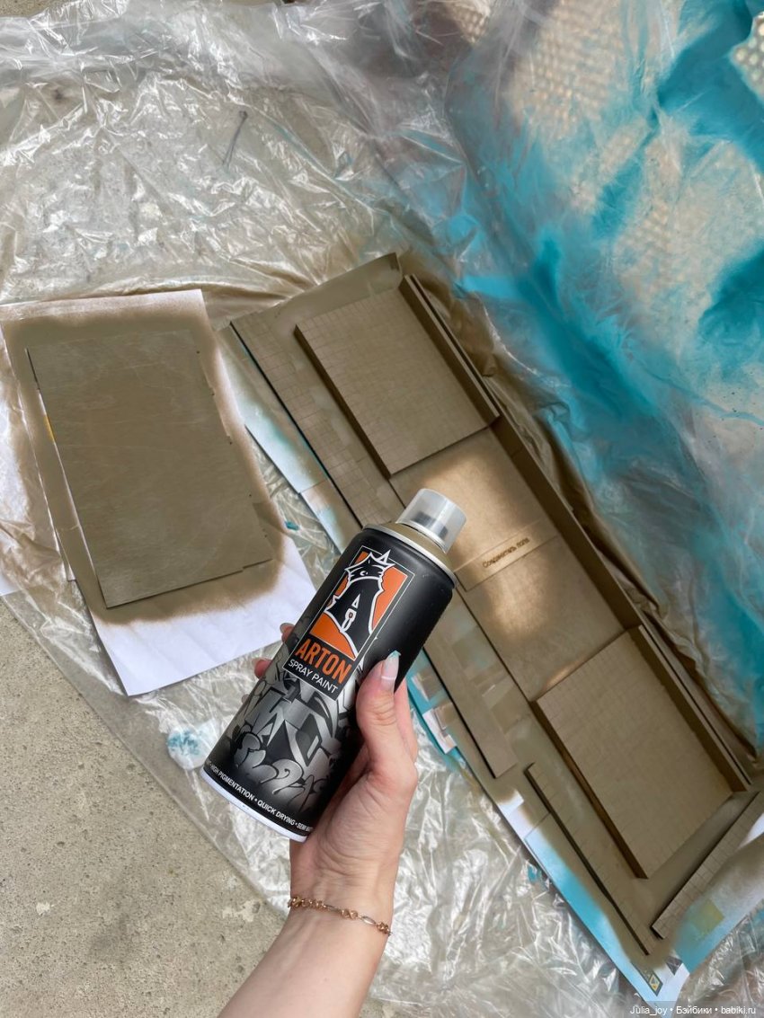 Стройка, как оно было — Румбоксы и кукольные интерьеры: фото