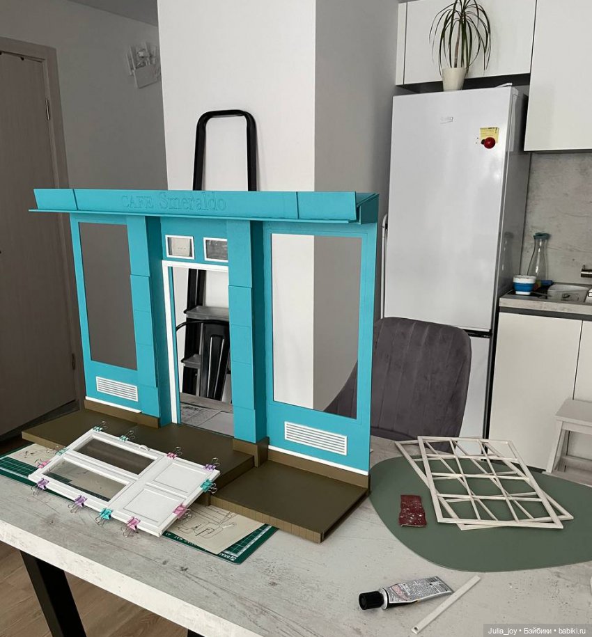 Стройка, как оно было — Румбоксы и кукольные интерьеры: фото