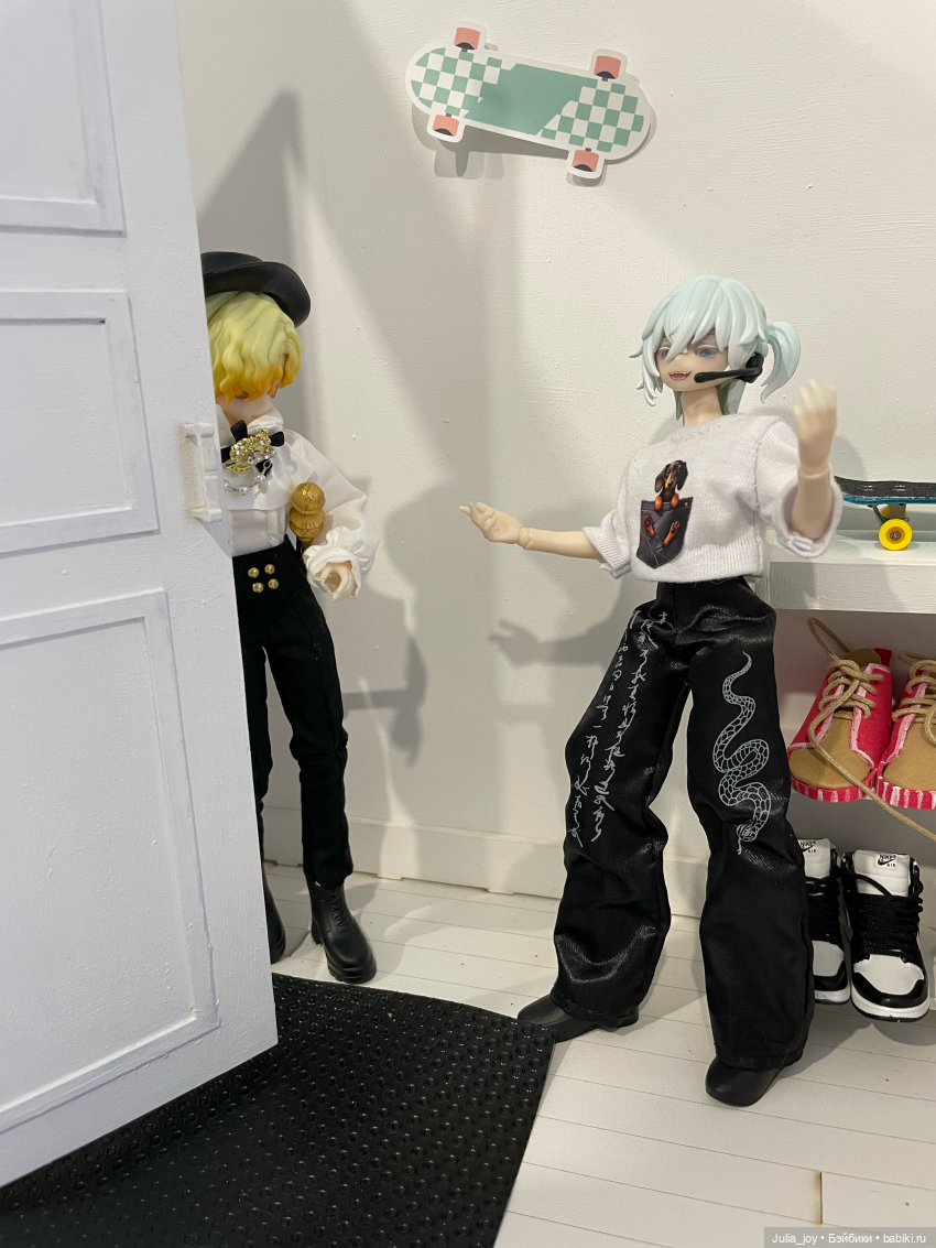 Хёнджин в гостях у Чонина