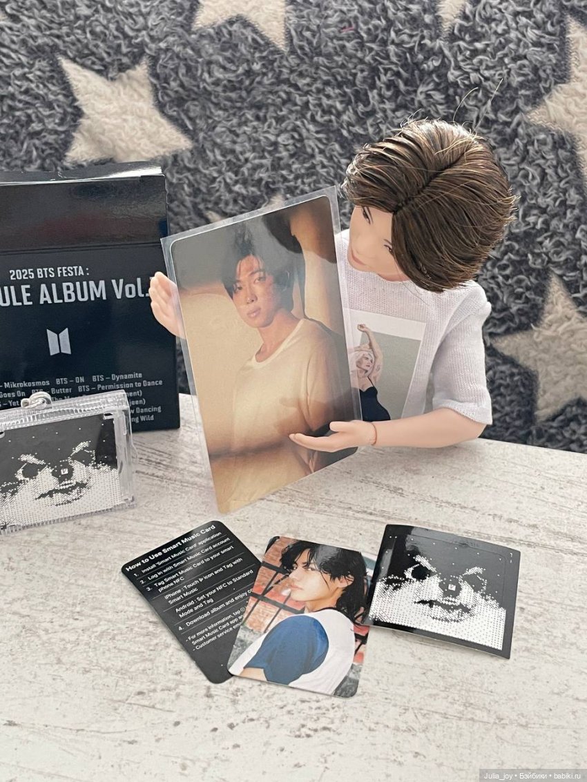 Распаковка альбома-капсулы BTS с Festa 2025 от Шуги (фото 5)