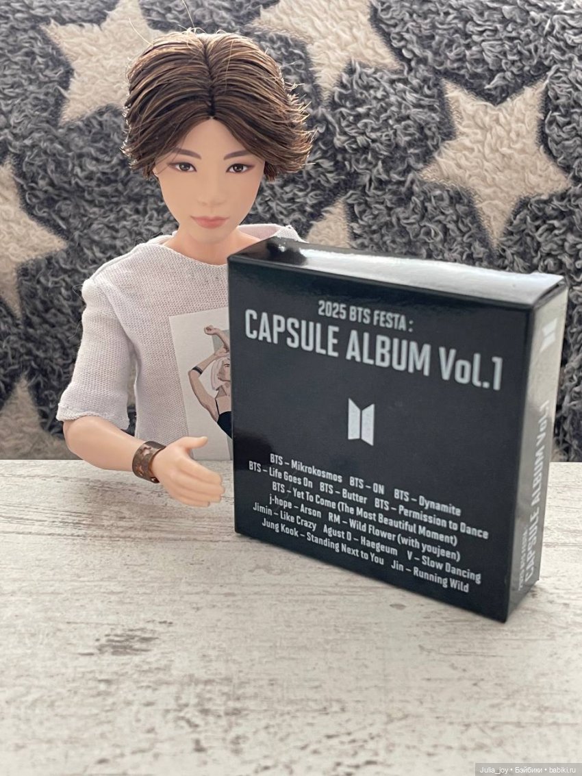 Распаковка альбома-капсулы BTS с Festa 2025 от Шуги