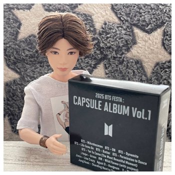 Распаковка альбома-капсулы BTS с Festa 2025 от Шуги