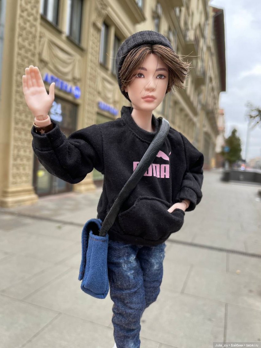 Осень, стиль и коты — Куклы BTS (БТС) от Mattel: K (фото 2)